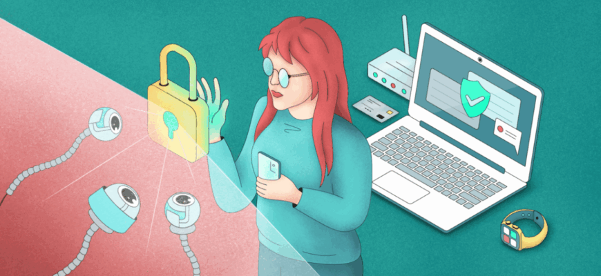Protection from Internet surveillance